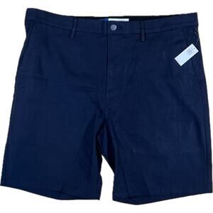 Old‎ Navy Men’s 38 Navy Tech Slim Cotton Blend Shorts Built-In Flex Casual NWT